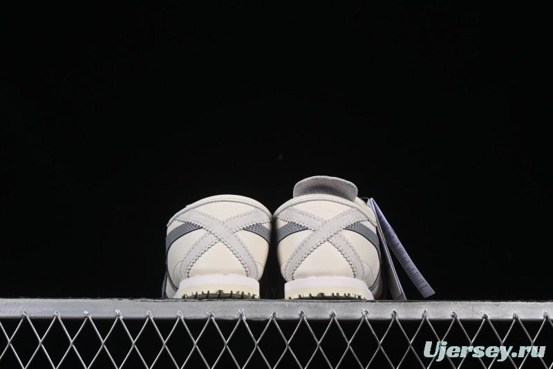 Onitsuka Tiger Mexico 66 Low-Top Leather Running Shoes - 1183B771-201