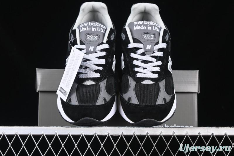 New Balance Made In USA M993 Series Classic Retro Casual Running Shoes - MR993BK