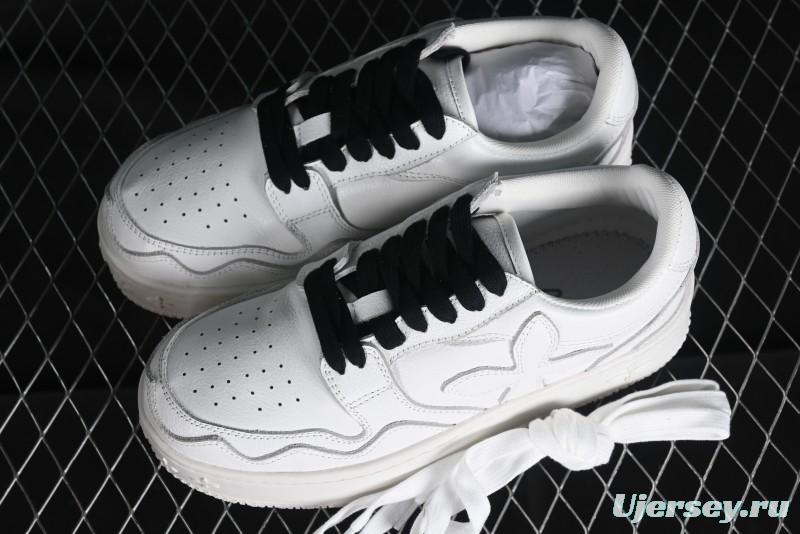 SMFK Comfortable Chunky Sole White Sneakers - T.D4