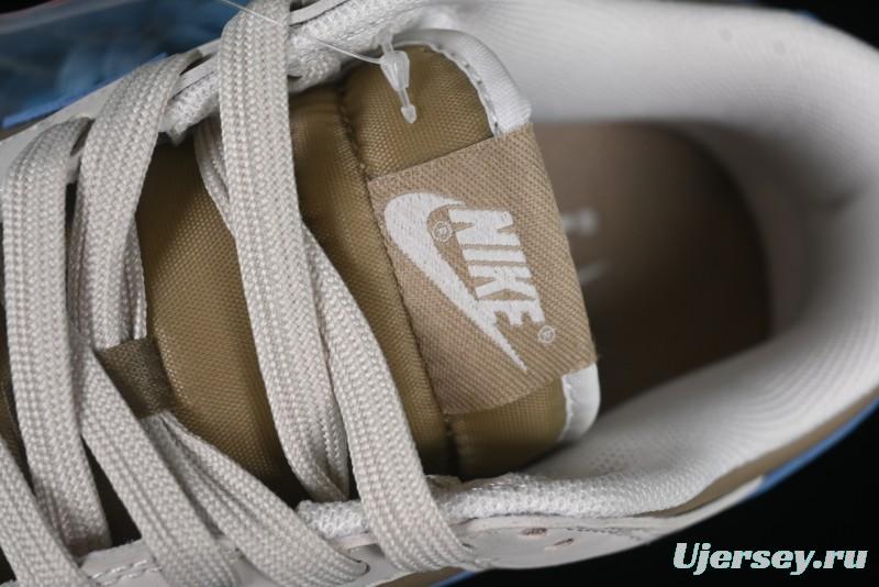 Nike Dunk Low Retro Premium Casual Sneakers in Caramel Cream - HQ1175-240