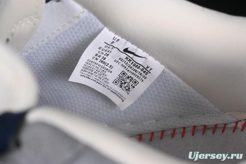 Nike Air Force 1 '07 Low Volon Bear Collaboration Blue Swoosh Casual Sneakers - KK1988-045