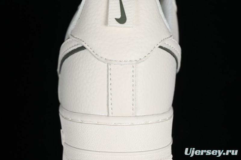 Nike Air Force 1 '07 Low Classic Military Green Mini Swoosh Starry Sky Casual Sneakers - MJ0319-022