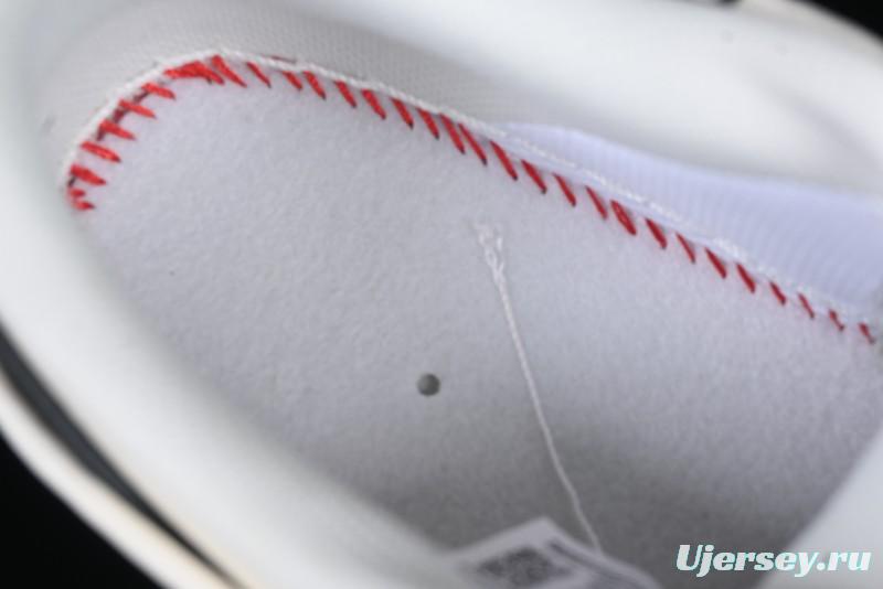 Nike Air Force 1 '07 Low Supreme Collaboration - Beige Red Lace-Up Low-Top Casual Sneakers SJ1198-104