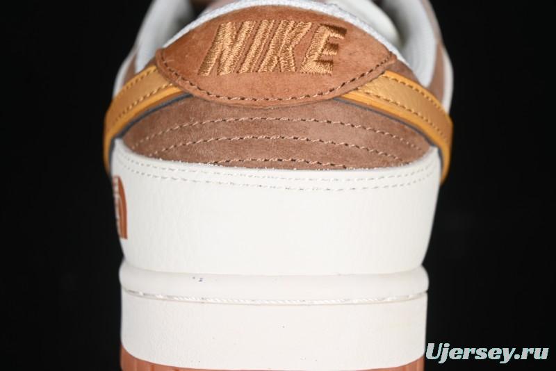 Nike SB Dunk Low The North Face Collaboration Anniversary High-End Customized Low-Top Casual Sneakers - DM6868-020