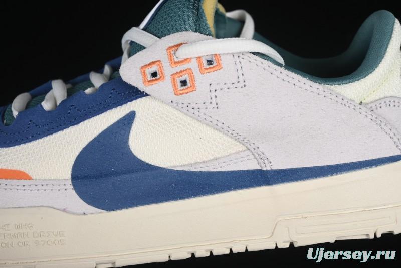 Nike SB Day One Low Top Casual Skate Shoes with Air Zoom Cushion - HM3720-141