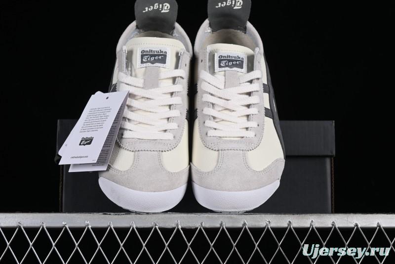 Onitsuka Tiger Mexico 66 Low-Top Leather Casual Running Shoes - 1183C076-100