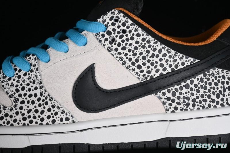 Nike SB Dunk Low Safari "Olympics" Stone Pattern SB Low Top Casual Sneakers - FZ1233-002