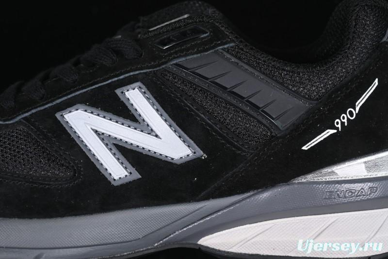 New Balance 990 Series Premium Made in USA Retro Running Shoes - M990BK5