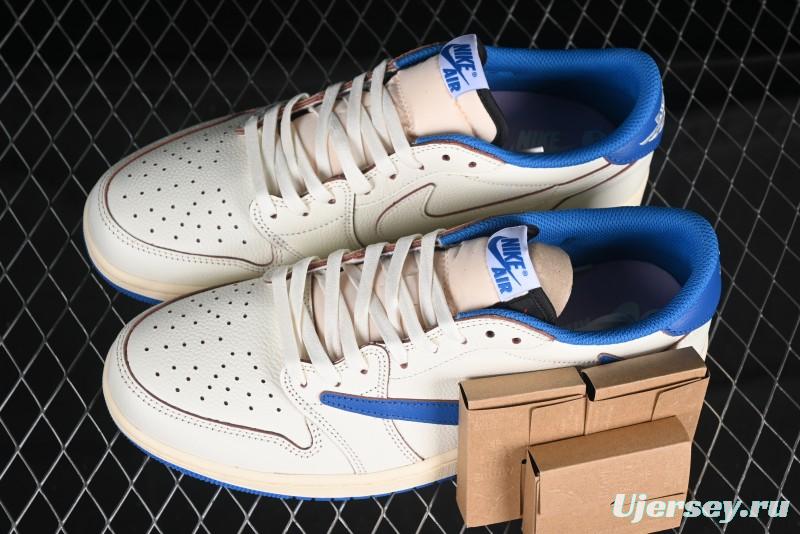 Nike Travis Scott x Air Jordan 1 Low OG AJ1 Reverse Swoosh - DM7866-104