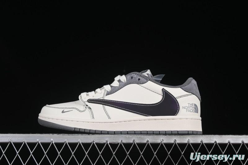 Nike Travis Scott x Fragment Design x Air Jordan 1 Low OG SP AJ1 Low Top Casual Sneakers - XS6089-501