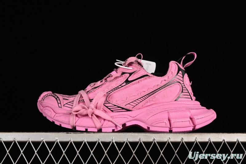 Balenciaga Phantom Sneaker Ten-Gen Trend Running Shoes with Transparent Heel Strap - W3XDC5000