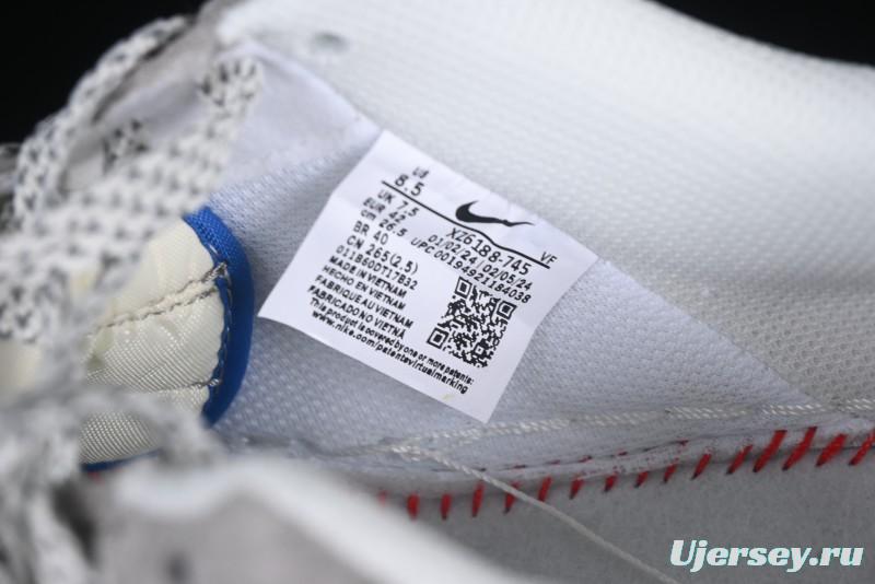 Nike Air Force 1 '07 Low The North Face Collaboration Grey Blue Swoosh Casual Shoes - XZ6188-745