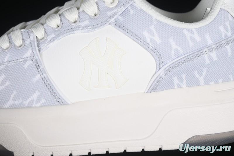 New York Yankees Chunky Liner Mid Denim Monogram Sandals with Thick Sole - 3ASXS015N50GRS