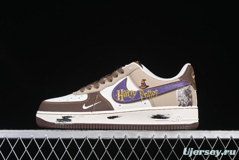 Nike Air Force 1 '07 Low "Harry Potter" Casual Sneakers with Comic Series Design - LJ2288-111