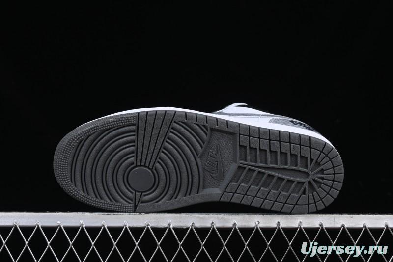 Nike Air Jordan 1 Low AJ1 Snake Year Custom Low-Top Culture Basketball Shoes - 553558-152