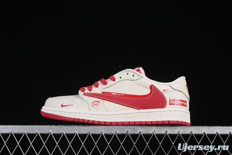 Nike Travis Scott x Fragment Design x Air Jordan 1 Low OG SP Sneakers - XS2024-006