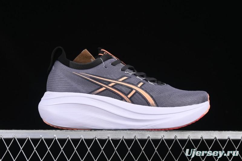 Asics Gel-Nimbus 27 Retro Breathable Casual Shoes with Cushioning for Men - 1011B958-021