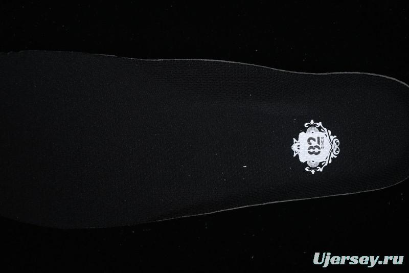 Custom "I Love U" Black & White Sneakers - Sleek Barcode Design