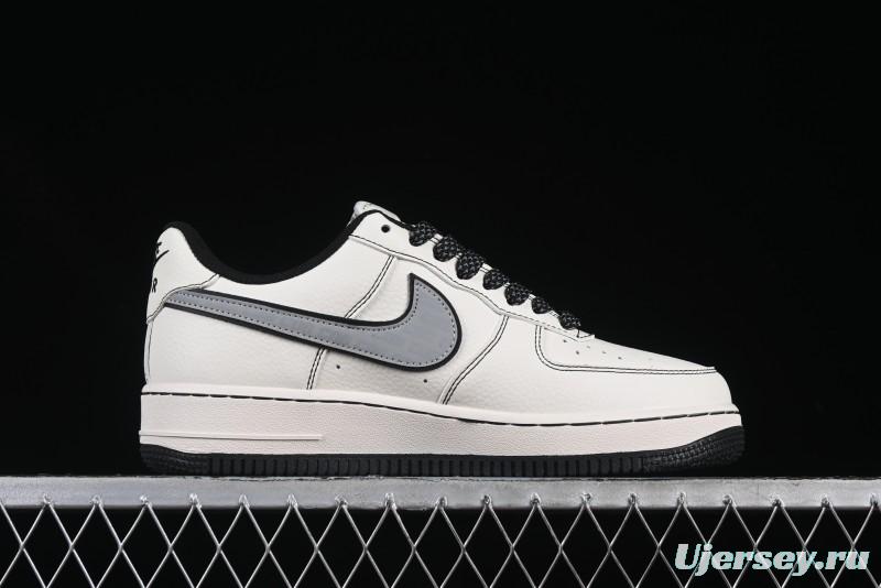 Nike Air Force 1 '07 Low The North Face x Comme des Garçons Black White Line Casual Sneakers - HH7518-050