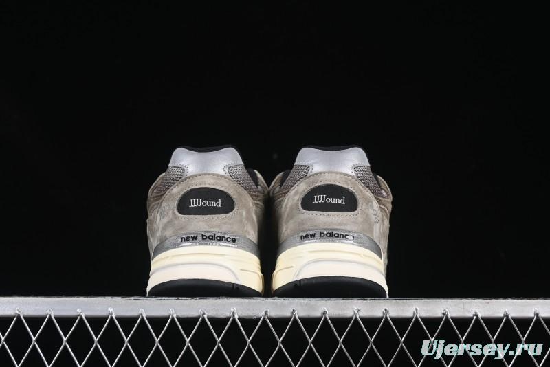 New Balance Made In USA M993 Series Classic Retro Casual Running Shoes with Heritage Design - U993JJ