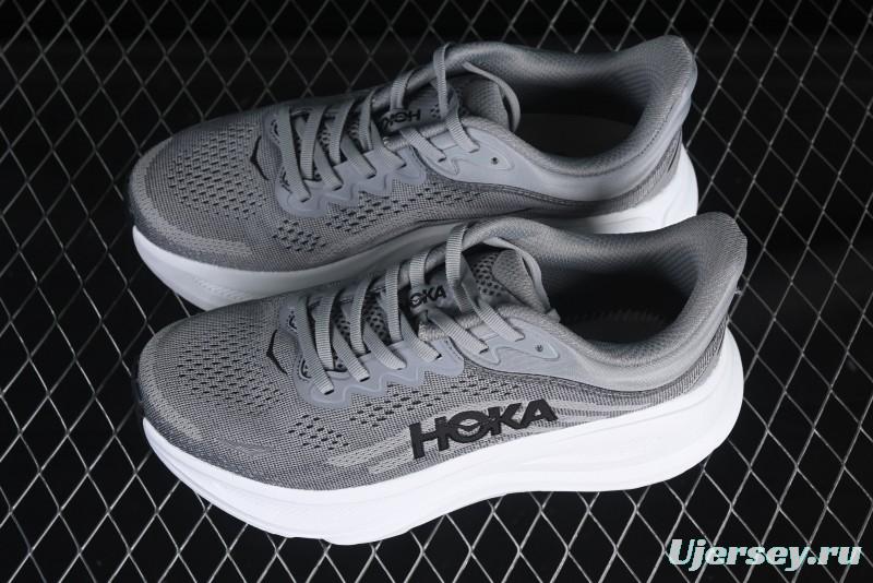 HOKA ONE ONE Bondi 9 Knit Lightweight Casual Running Shoes - 1162011 GCTC