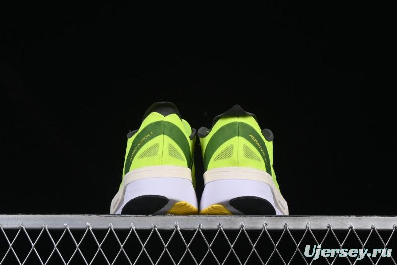 Adidas Adizero Lightstrike Pro Running Shoes - Neon Yellow/Black