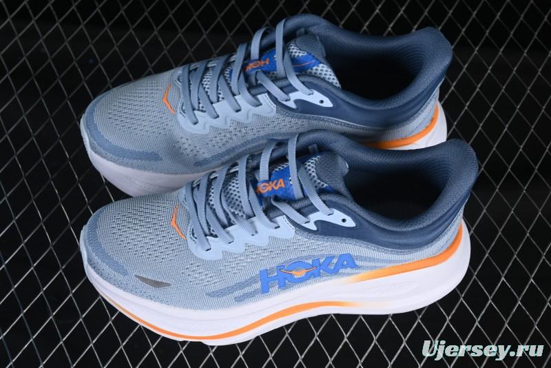 HOKA ONE ONE Bondi 9 Knit Lightweight Casual Running Shoes - 1162011 DNP