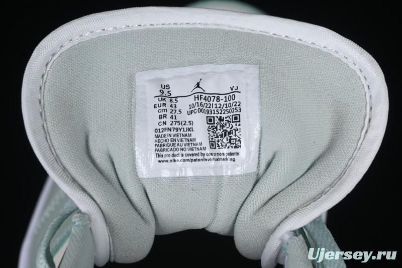 Nike Air Jordan 1 Low AJ1 Amber Green Low-Top Casual Sneakers - HF4078-100