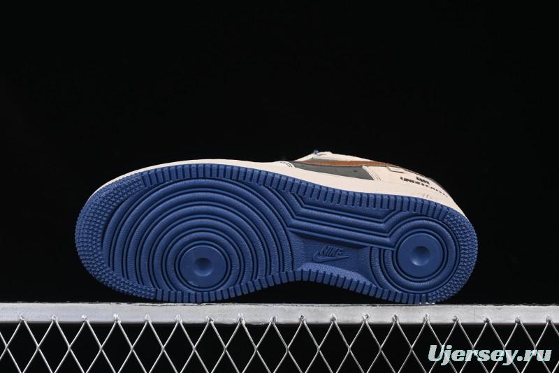 Nike Air Force 1'07 Low Retro Casual Sneakers with Full-Length Air Cushion - KK1988-062