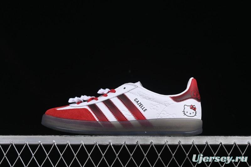 Adidas Originals Gazelle Indoor II Retro Casual Slip-Resistant Wear-Resistant Low-Top Sneakers - II0013