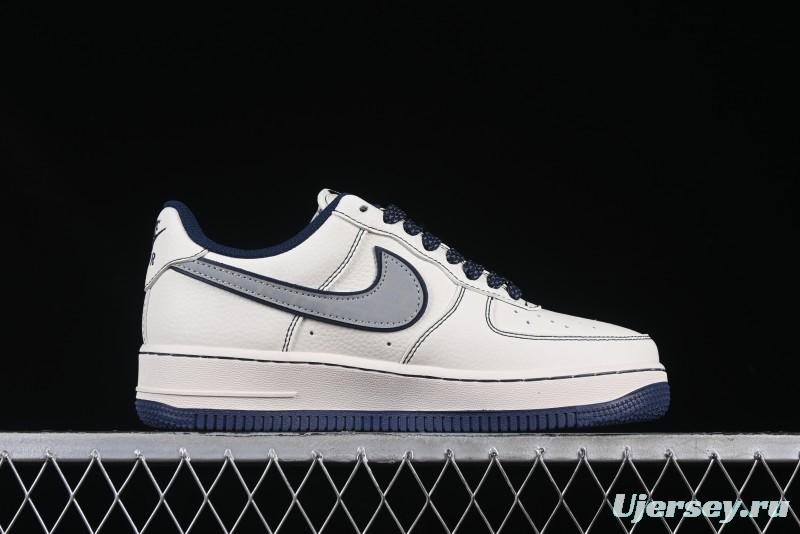 Nike Air Force 1 '07 Low The North Face x COMME des GARÇONS Navy Blue Line Casual Sneakers - HH7518-051