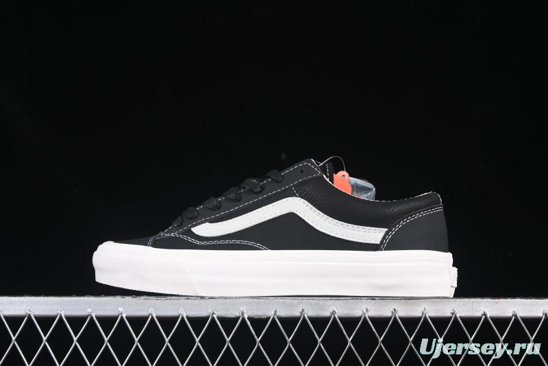 Vans Old Skool 36 Low-Top Retro Skate Shoes - VN000D57BLK