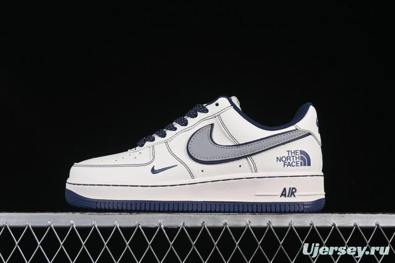 Nike Air Force 1 '07 Low The North Face x COMME des GARÇONS Navy Blue Line Casual Sneakers - HH7518-051