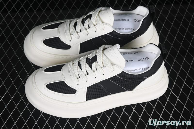 Ecco Street ACE Series Comfortable & Durable Flat Casual Sneakers - 63810001001