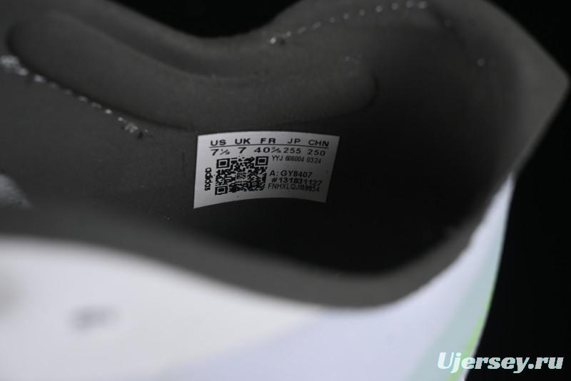 Adidas Lightstrike Pro Running Shoes - White/Black Neon Edition