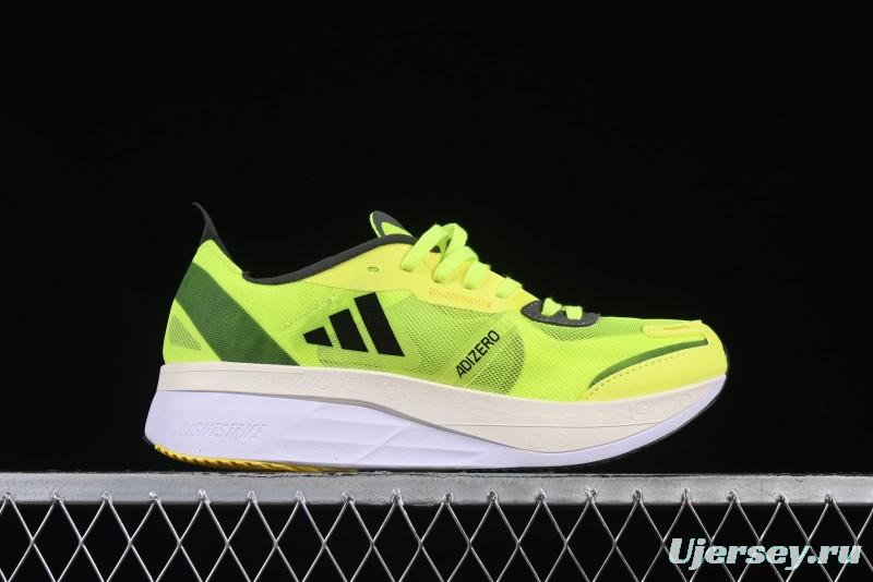 Adidas Adizero Lightstrike Pro Running Shoes - Neon Yellow/Black