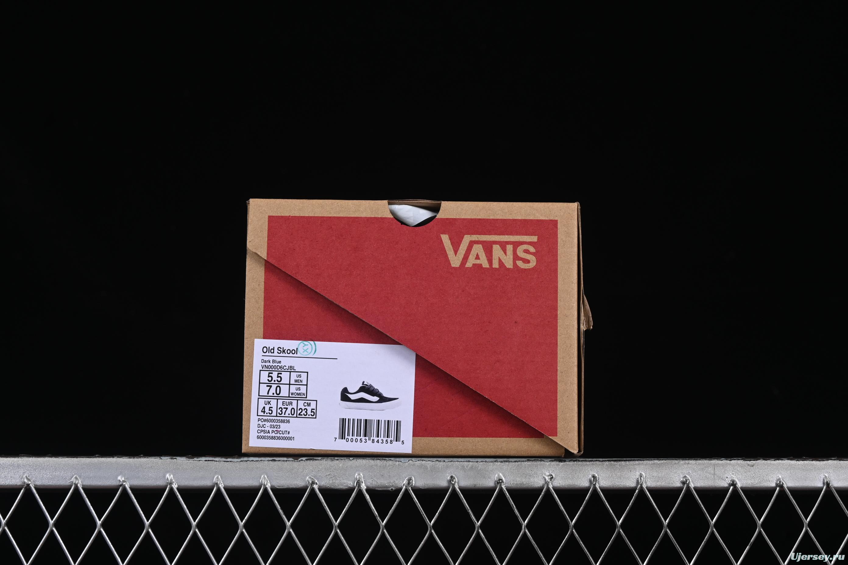 Vans Old Skool Pro Navy/White Skate Shoes