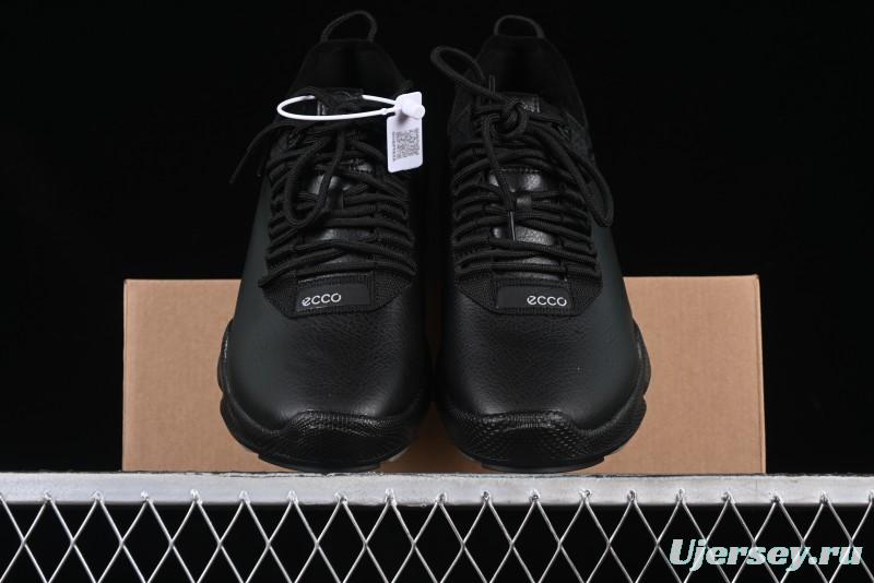 Men's All-Black Premium Leather Sneakers – Sleek & Versatile Design