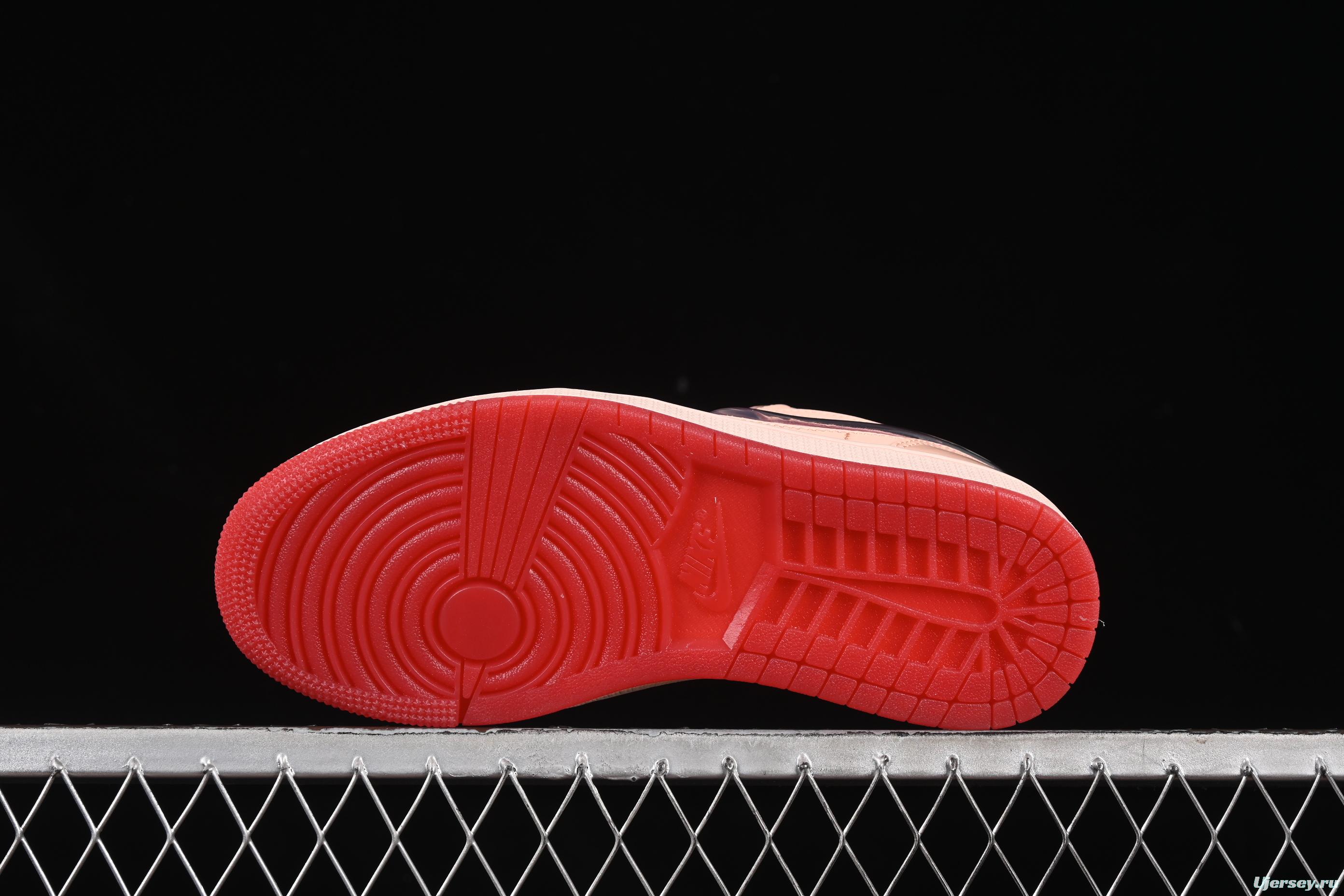 Nike Air Jordan 1 Low AJ1 Valentine's Day Jelly Pink Low Top Lifestyle Basketball Shoes - HF3174-600