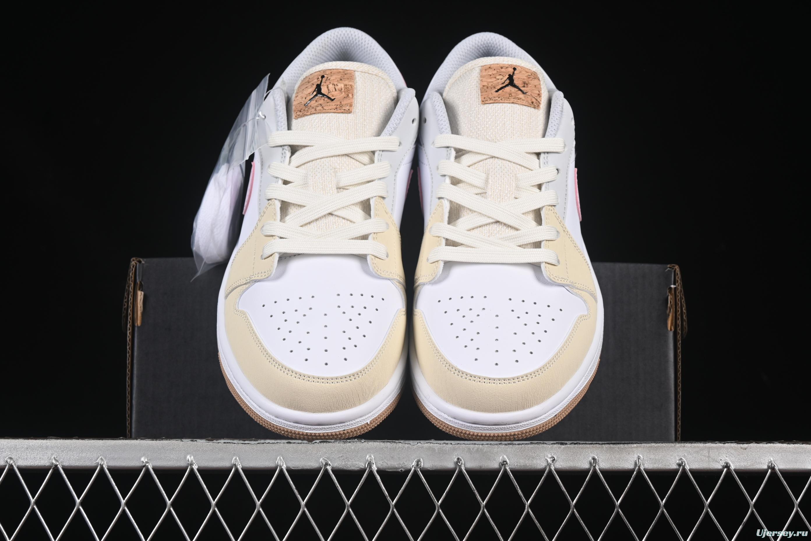 Nike Air Jordan 1 Low AJ1 Plant Embroidery Casual Sneakers - IB8861-151