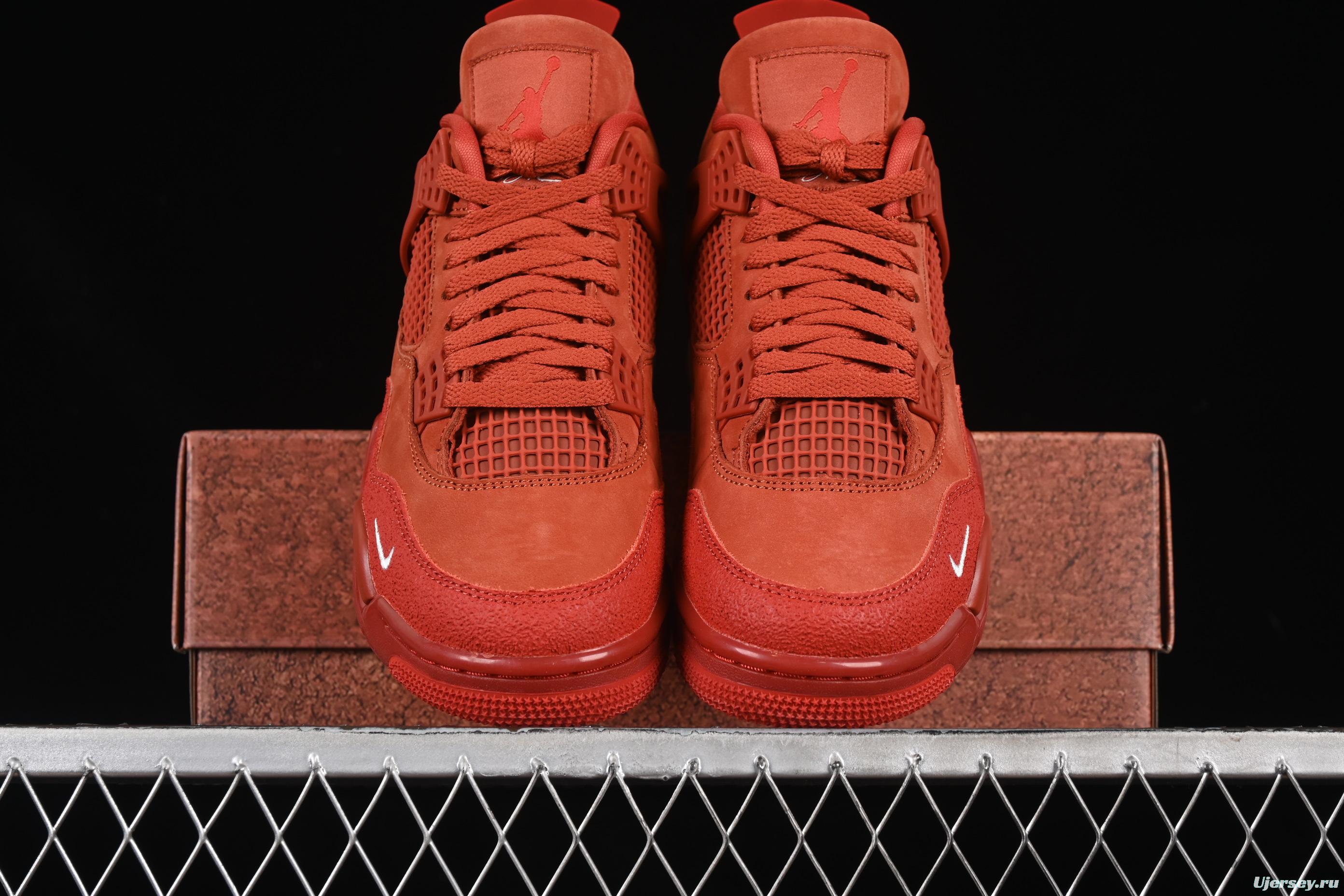 Nike Air Jordan 4 Retro Nigel Sylvester OG "Brick By Brick" Sneakers - DR5415-100