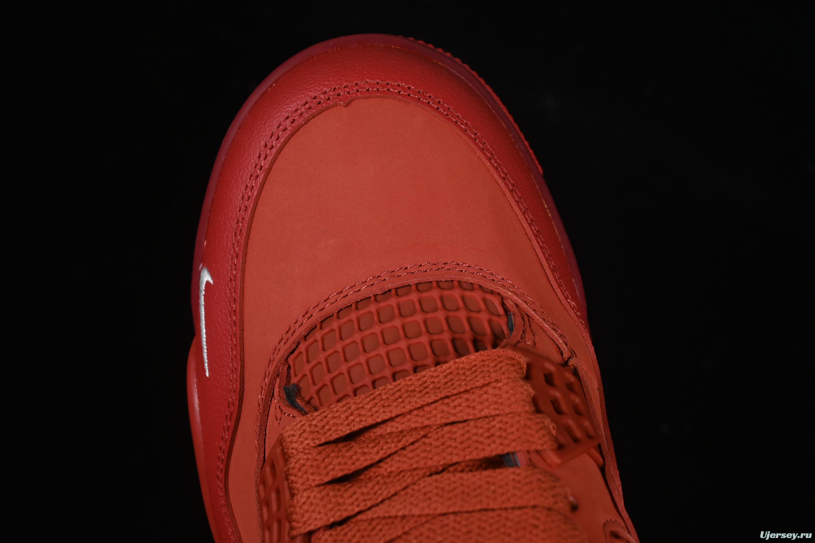 Nike Air Jordan 4 Retro OG "Brick By Brick" High-Top Sneakers with Suede and Leather Upper - HF4340-800
