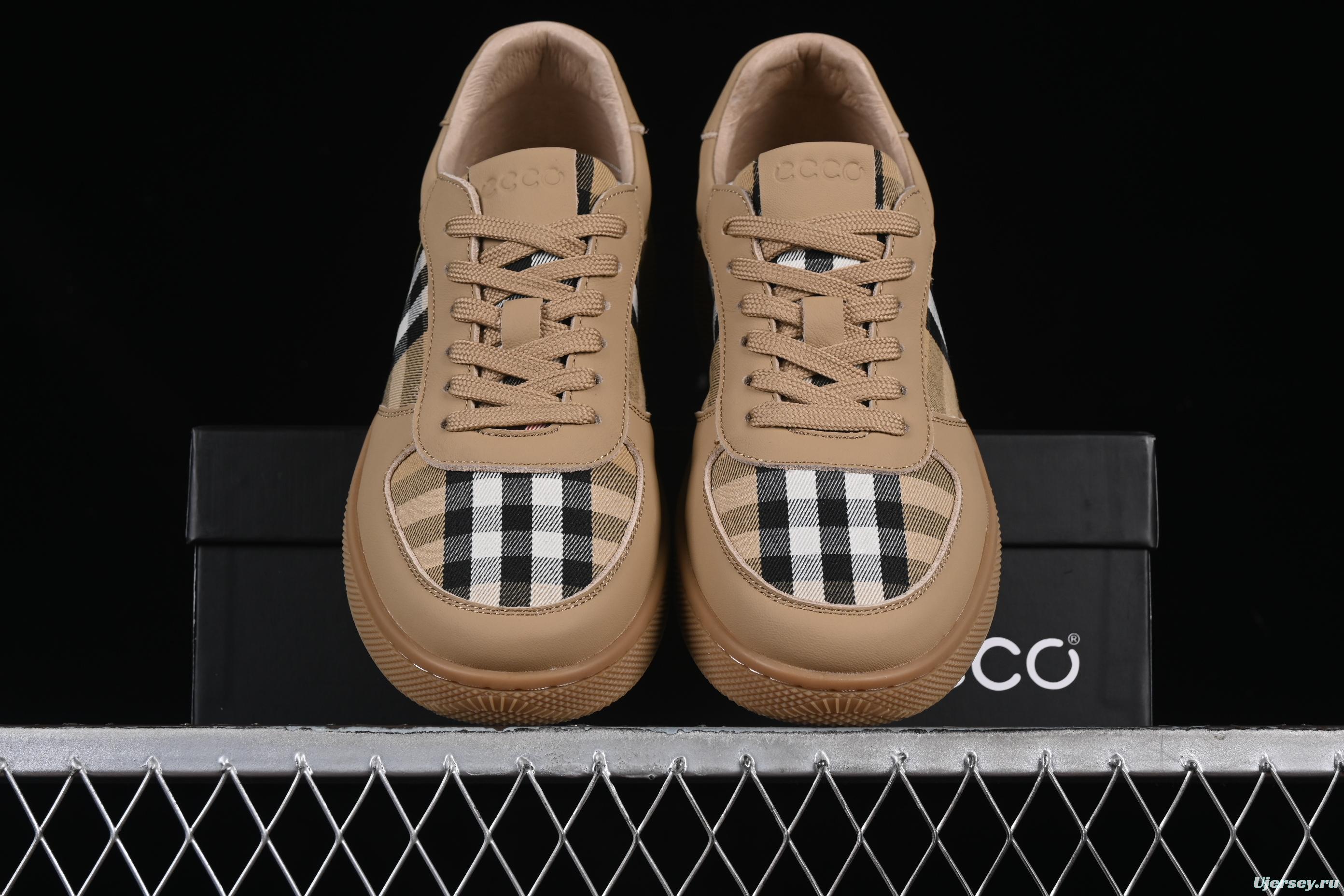 Ecco Street Flow Bicolor Casual Sneakers with Lightweight Cushioning - 63750101002