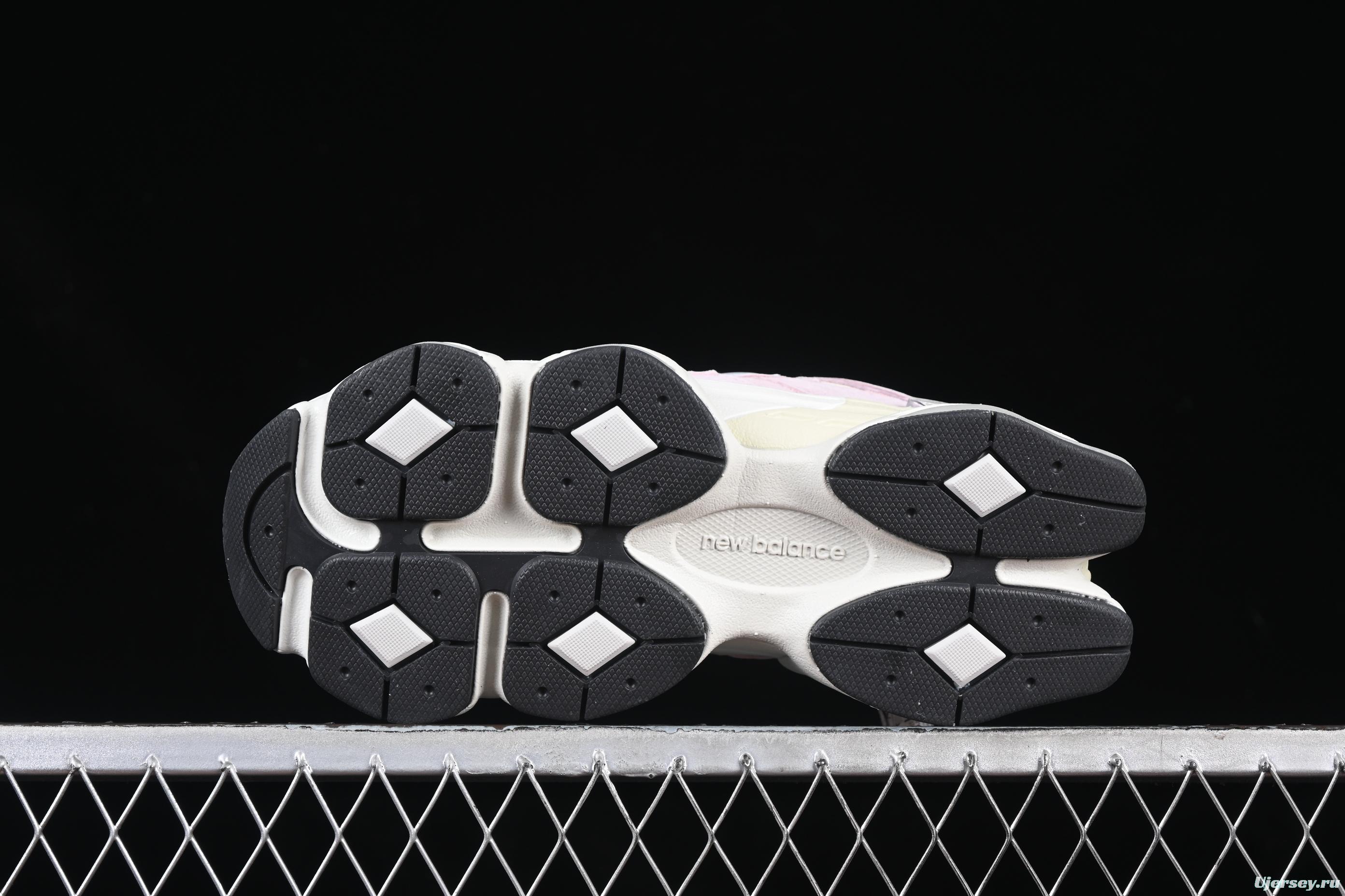 New Balance NB9060 Series Retro Casual Running Shoes with ABZORB Cushioning - U9060LBC