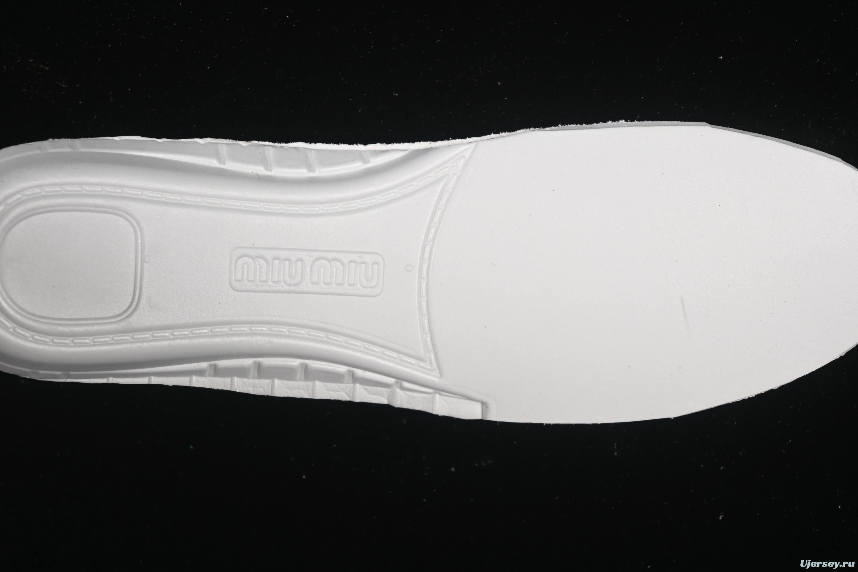 MiuMiu Mary Jane Ballet Flats - 99D4