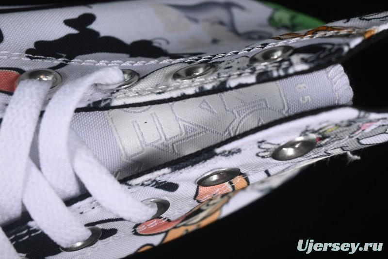 Converse All Star High Top Casual Sneakers with Tom and Jerry Theme - A15112C