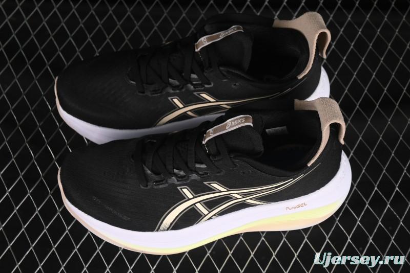 Asics Gel-Nimbus 27 Retro Breathable Casual Shoes with Cushioning for Men - 1012B753-003