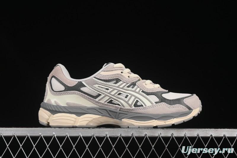 Asics Gel-NYC Retro Breathable Casual Shoes with Cushioning for Men - 1201A789-103