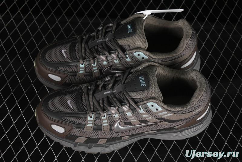 Nike P-6000 Prm Retro Casual Sneakers with Layered Design - CD6404-202