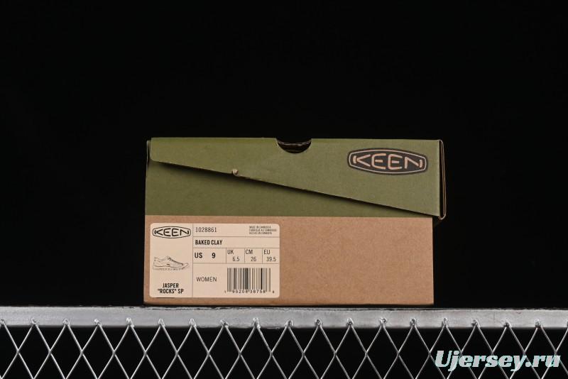 Keen Jasper Rocks SP Urban Series Retro Low-Top Flat Camping Hiking Mountaineering Training Shoes - 1028861Baked Clay